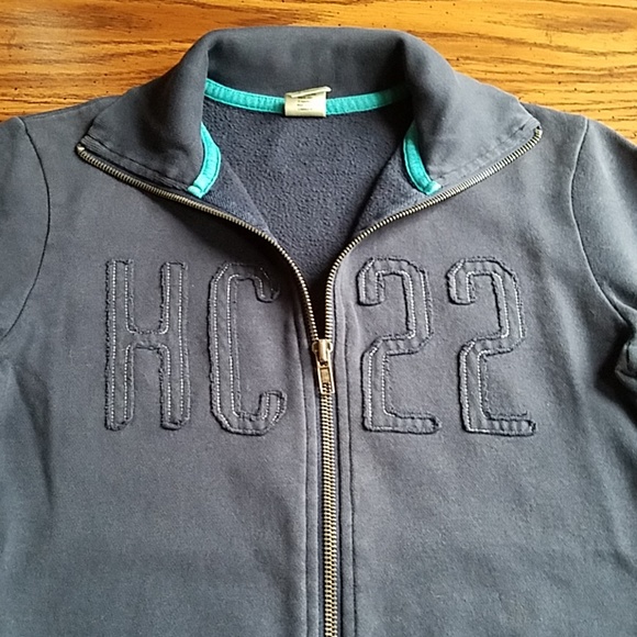 Y2K Hollister Full Zip Track Jacket Sweatshirt - Picture 4 of 8